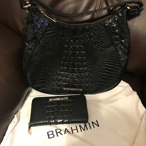 Brahmin Handbag and Wallet